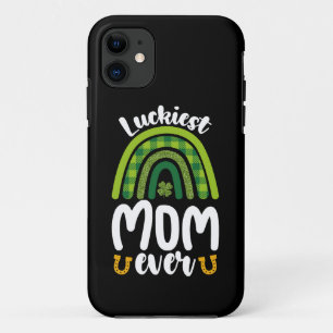 Case-Mate iPhone Case Famille la plus chanceuse de maman jamais St Patri