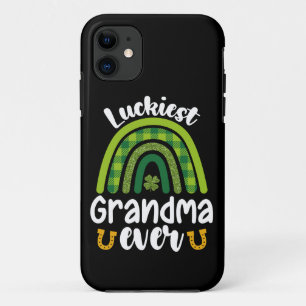 Case-Mate iPhone Case Famille la plus chanceuse Grand-mère jamais Saint 