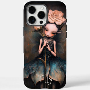 Coques iPhone 16 Pro Max Fantaisie Gothique Fée Fantastique Sombre Personna