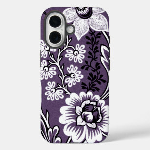 Coques iPhone 16 Fantastiques Fleurs (Plum) Art