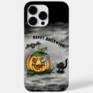 Coque Pour Pour iPhone 14 Pro Max Fantôme, Chat, Chat et Citrouille, Bonne Halloween