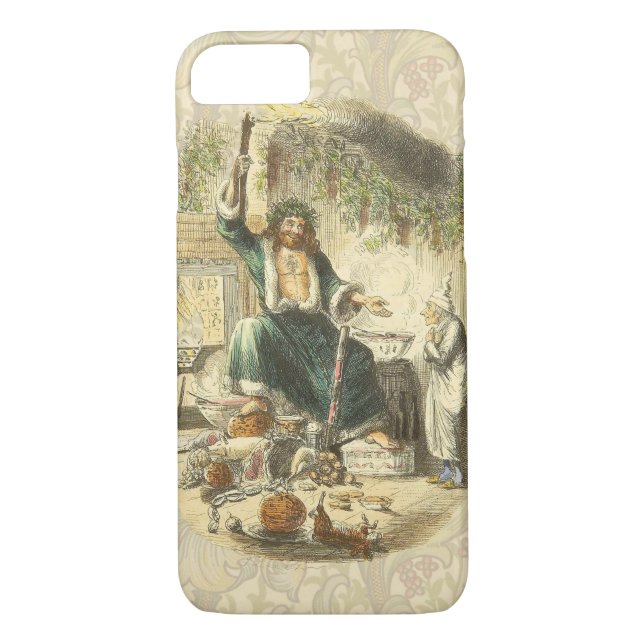 Coques Case-Mate iPhone Fantôme de Noël Présent Scrooge (Dos)