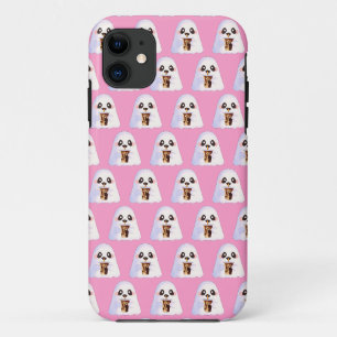 Case-Mate iPhone Case Fantôme éffrayant Avec Café Glacé