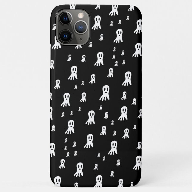 Coques Case-Mate iPhone Fantômes Sombres d'Halloween  (Dos)