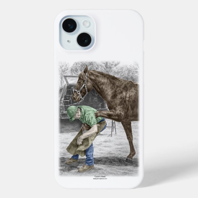 Coques Case-Mate iPhone Farrier Blacksmith Chaussure Cheval (Verso)