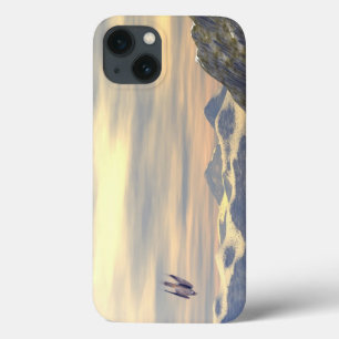 Etui iPhone 13 Faucon pèlerin de la vélocité terminale