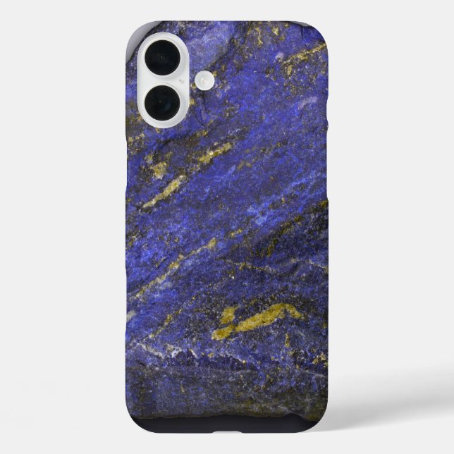 Coques Case-Mate iPhone Faux lapis lazuli gemstone minéral hipster (Verso)
