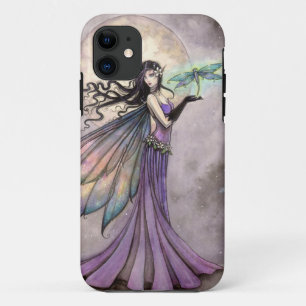 Etui iPhone Case-Mate Fée libellule de nuit Fantaisie artistique