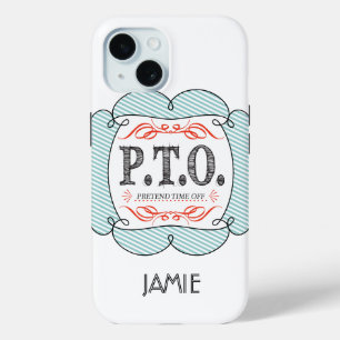 Coque Pour iPhone 15 Félicitations drôles Promu en congé fictif