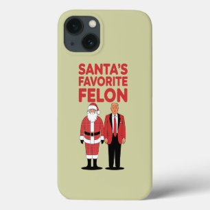 Case-Mate iPhone Case Felon Trump favori de père Noël, républicain de No