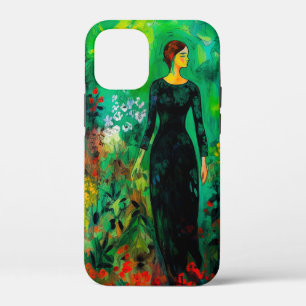 Case-Mate iPhone Case Femme dans la belle prairie verte