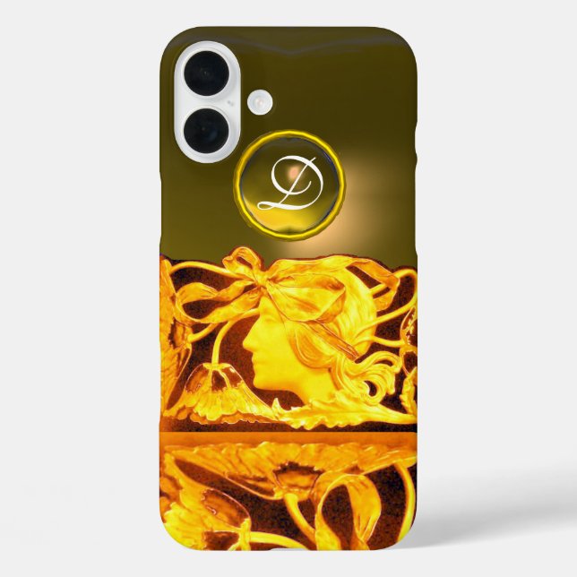 COQUES Case-Mate iPhone FEMME ÉLÉGANTE BEAUTÉ BIJOU /DAME,RUBAN BLEU,FLEUR (Verso)