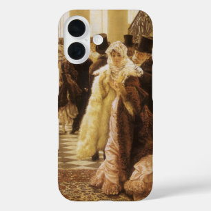 Coques iPhone 16 Femme élégante de Tissot, Art victorien vintage