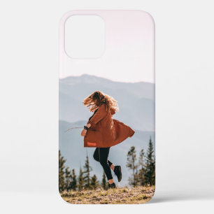 Case-Mate iPhone Case Femme en manteau marron