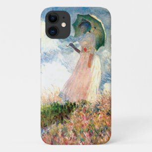 Case-Mate iPhone Case Femme Monet avec un parasol face à gauche