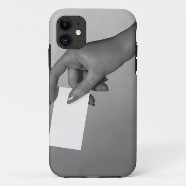 Coques Case-Mate iPhone Femme tenant la carte (Dos)