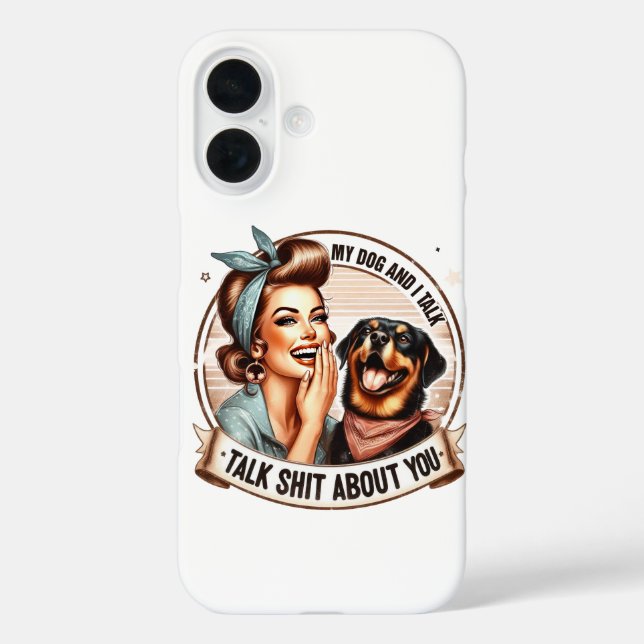 Coques Case-Mate iPhone Femme - Vibes de filles rétro (Verso)