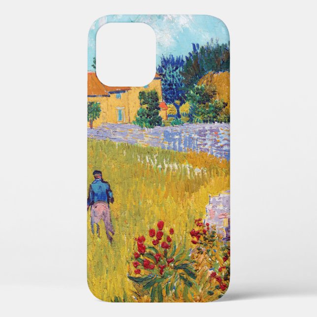 Coques Case-Mate iPhone Ferme en Provence, Van Gogh (Verso)
