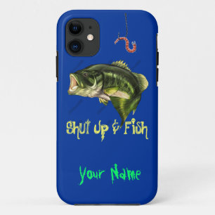 Coque Case-Mate Pour iPhone Fermez et pêchez - la grande basse de bouche