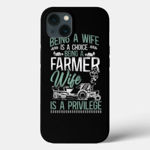 Case-Mate iPhone Case Fermière Femme Tracteur Vintage Etre Une Femme I