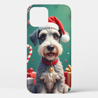Case-Mate iPhone Case 🎅🐶 Festive Cartoon Puppy Winter Magic ❄️✨🎄