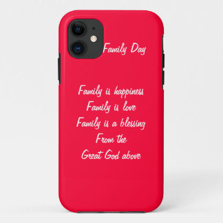 Coque Case-Mate Pour iPhone Fête de la famille