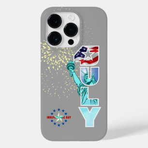 Coque Pour iPhone 14 Pro Fête de l'Indépendance
