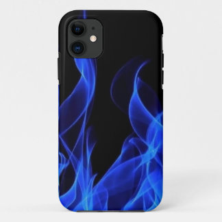Case-Mate iPhone Case Feu Bleu Électrique Flammes Abstraites
