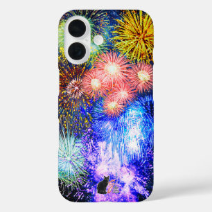 Coques iPhone 16 Feu d'artifice