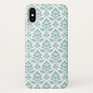 Case-Mate iPhone Case Feuille Damask Motif Turquoise