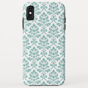 Case-Mate iPhone Case Feuille Damask Motif Turquoise