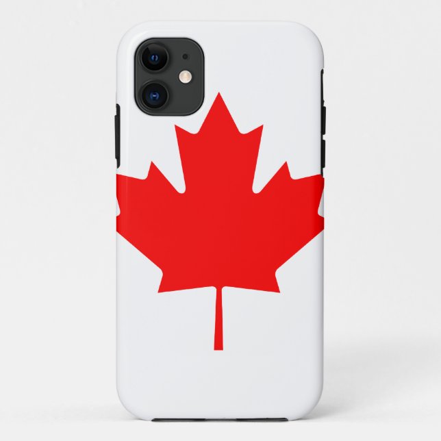 Coques Case-Mate iPhone Feuille d'érable du Canada (Dos)