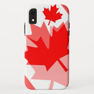 Etui iPhone Case-Mate Feuille d'érable rouge canadienne style stratifié