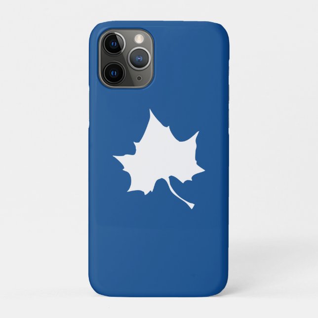 Coques Case-Mate iPhone Feuille d'état de l'Indiana (Dos)