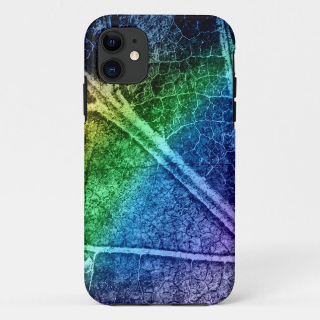 Coques Case-Mate iPhone Feuille pastel moderne abstraite #2 (Dos)