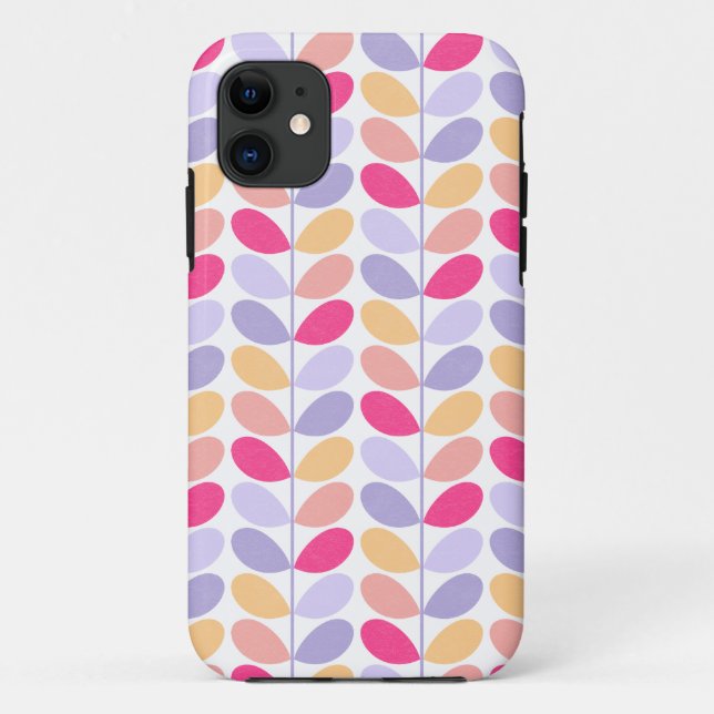Coques Case-Mate iPhone Feuille rétro (Dos)