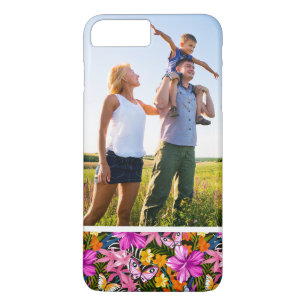 Case-Mate iPhone Case Feuille tropical et fleurs de photo faite sur