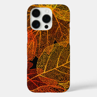 Coques iPhone 16 Pro Feuilles automne élégantes