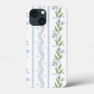 Case-Mate iPhone Case Feuilles bleues et vertes