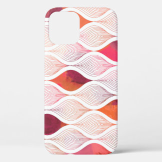 Case-Mate iPhone Case Feuilles d'aquarelle modernes, motif sans couture.