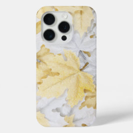 Coque iPhone 15 Pro Feuilles d'automne