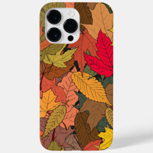 Coque Pour Pour iPhone 14 Pro Max Feuilles d'automne colorées