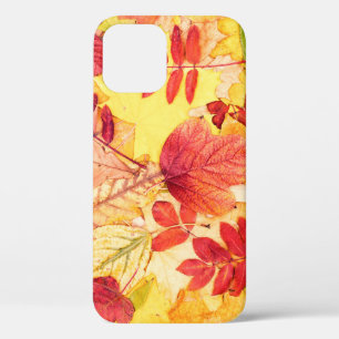 Case-Mate iPhone Case Feuilles d'automne colorées. Motif des feuilles to