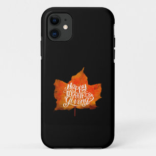 Case-Mate iPhone CASE FEUILLES D'AUTOMNE JOYEUX THANKSGIVING DAY