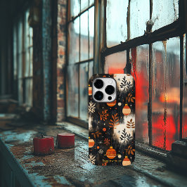 Coque Pour iPhone 14 Pro Feuilles d'automne personnalisées et ornements