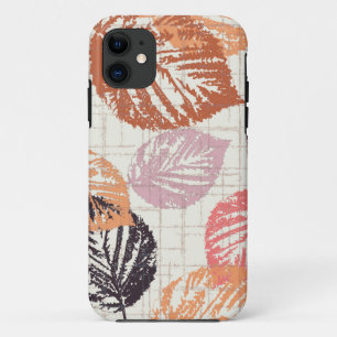 Case-Mate iPhone Case Feuilles d'automne sur le beige.