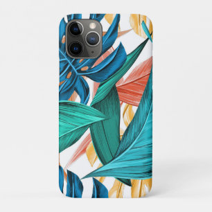 Case-Mate iPhone Case Feuilles de palmiers exotiques tropicaux