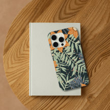 Feuilles floraux tropicaux personnalisés