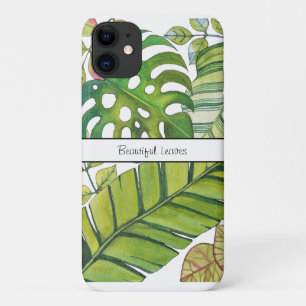 Case-Mate iPhone Case Feuilles Tropicaux En Aquarelle
