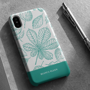 Coques iPhone 16 Feuilles verts